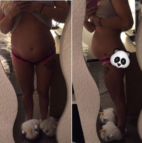 Alexia Mori dévoile son baby-bump sur Instagram, novembre 2016