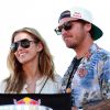 Audrina Patridge et son petit ami Corey Bohan assistent au RedBull flugtad a Miami le 3 Novembre 2012.