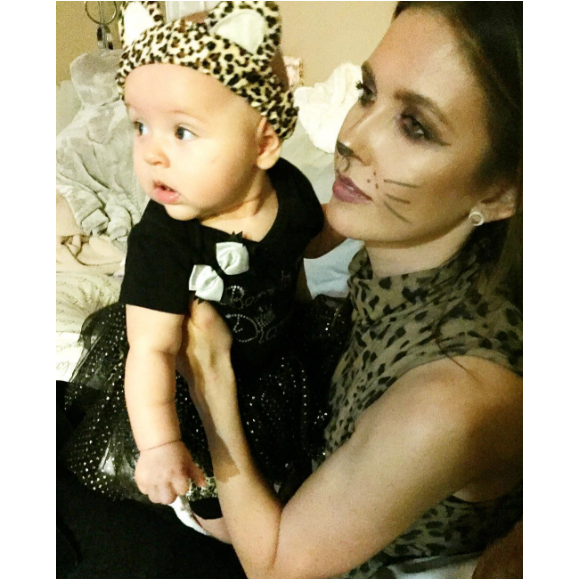 Audrina Patridge et sa fille sur Instagram au mois de novembre 2016