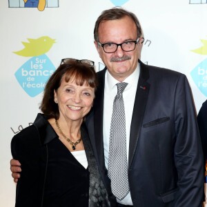 Jean-François Carenco, Préfet de Paris et d'Ile de France, et sa femme Magalie - Soirée au profit de l'association "Sur les Bancs de l'Ecole" au Pavillon Gabriel à Paris le 7 novembre 2016. Les chefs et les artistes se mobilisent à la faveur de l'autisme lors de la 6ème édition de l'Autism Charity Gala. © Dominique Jacovides/Bestimage  6th edition of the Autism Charity Gala in Paris November 7, 2016.07/11/2016 - Paris