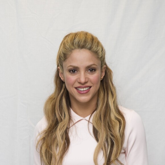Shakira à la conférence de presse de "Zootopia" à Los Angeles le 17 février 2016.
