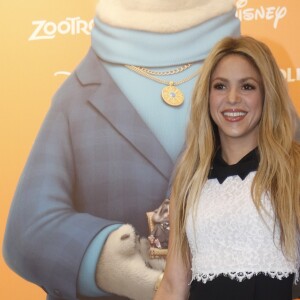 La chanteuse Shakira lors de la première de "Zootropolis" à Barcelone, le 3 février 2016.