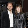 Christophe Michalak et sa femme Delphine McCarty au défilé de mode "Alexis Mabille", collection prêt-à-porter Printemps-Eté 2017 à Paris, le 29 septembre 2016. © Olivier Borde/Bestimage