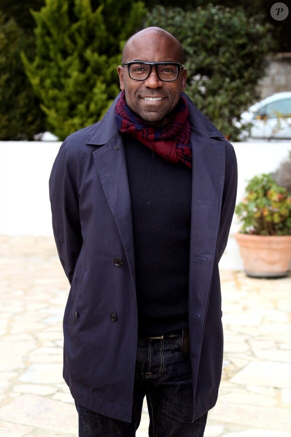Le réalisateur et acteur Lucien Jean-Baptiste pose pour le film "Il a déjà tes yeux" lors du 25ème Festival du film de Sarlat, le 12 novembre 2016.