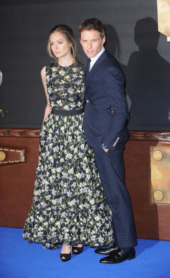 Eddie Redmayne et sa femme Hannah Bagshawe à la première de 'Fantastic Beasts And Where To Find Them' à Londres, le 15 novembre 2016 © Ferdaus Shamim via Zuma/Bestimage