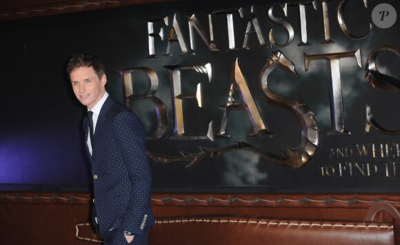 Eddie Redmayne à la première de 'Fantastic Beasts And Where To Find Them' à Londres, le 15 novembre 2016 © Ferdaus Shamim via Zuma/Bestimage
