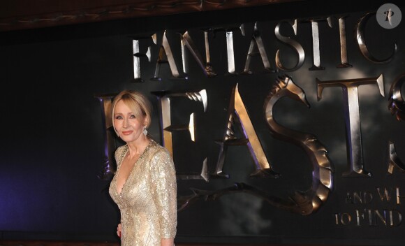 J.K. Rowling à la première de 'Fantastic Beasts And Where To Find Them' à Londres, le 15 novembre 2016 © Ferdaus Shamim via Zuma/Bestimage
