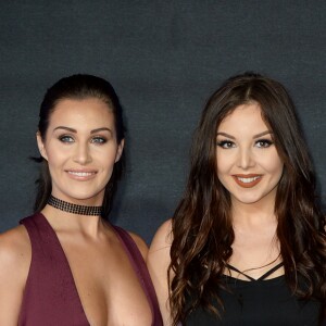 Chloe Goodman, Amelia Goodman et Lauryn Goodman à la première de 'Fantastic Beasts And Where To Find Them' à Londres, le 15 novembre 2016