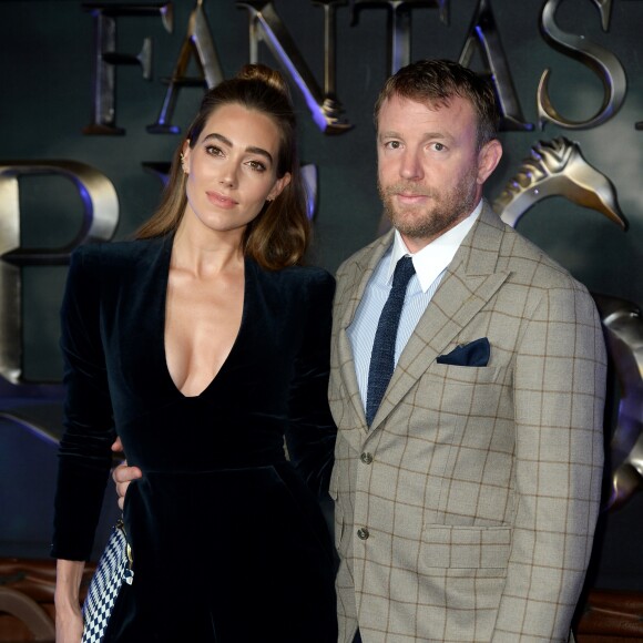Guy Ritchie et Jacqui Ainsley à la première de 'Fantastic Beasts And Where To Find Them' à Londres, le 15 novembre 2016
