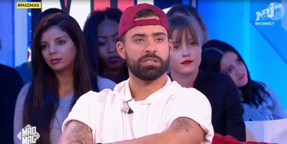 Vincent Queijo invité dans le "Mad Mag" de NRJ12, mercredi 9 novembre 2016, sur NRJ12