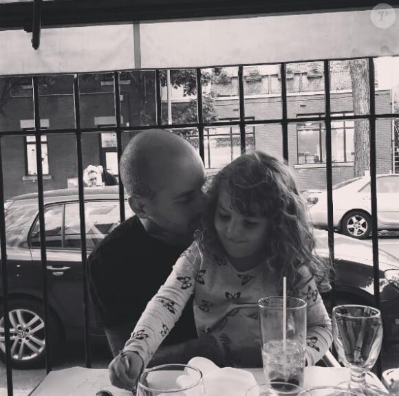 Romy et son père Alex Peyrat. Instagram, septembre 2016
