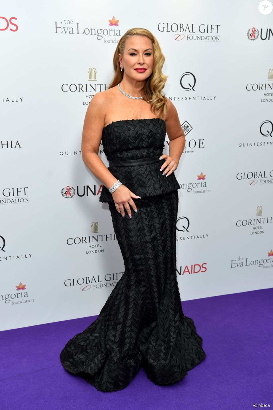 Anastacia au Global Gift Gala organisé à Londres le 19 novembre 2016