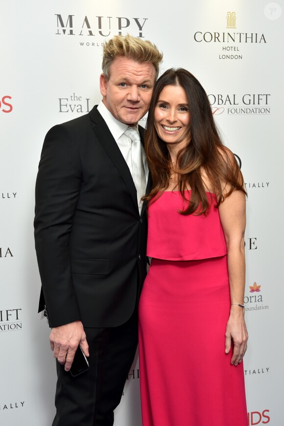 Gordon Ramsay et Tana Ramsay au Global Gift Gala organisé à Londres le 19 novembre 2016.