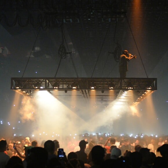 Kanye West à l'American Airlines Arena à Miami, le 17 septembre 2016.