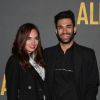 WaRTeK et sa petite amie Ophélie Duvillard - Avant-première du film "Alliés" au cinéma UGC Normandie à Paris, le 20 novembre 2016. © Denis Guignebourg/Bestimage