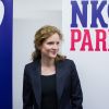 Nathalie Kosciusko-Morizet (NKM) presente lors d'une conference de presse ses tetes de listes pour les elections municipales a Paris de mars 2014, au QG de campagne de la candidate. Le 10 octobre 2014.