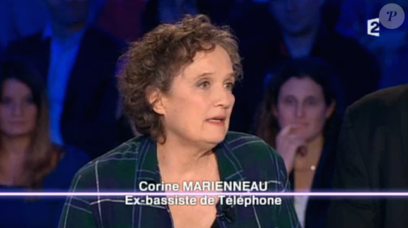 Corine Marienneau dans "On n'est pas couché" sur France 2, le 12 décembre 2015.