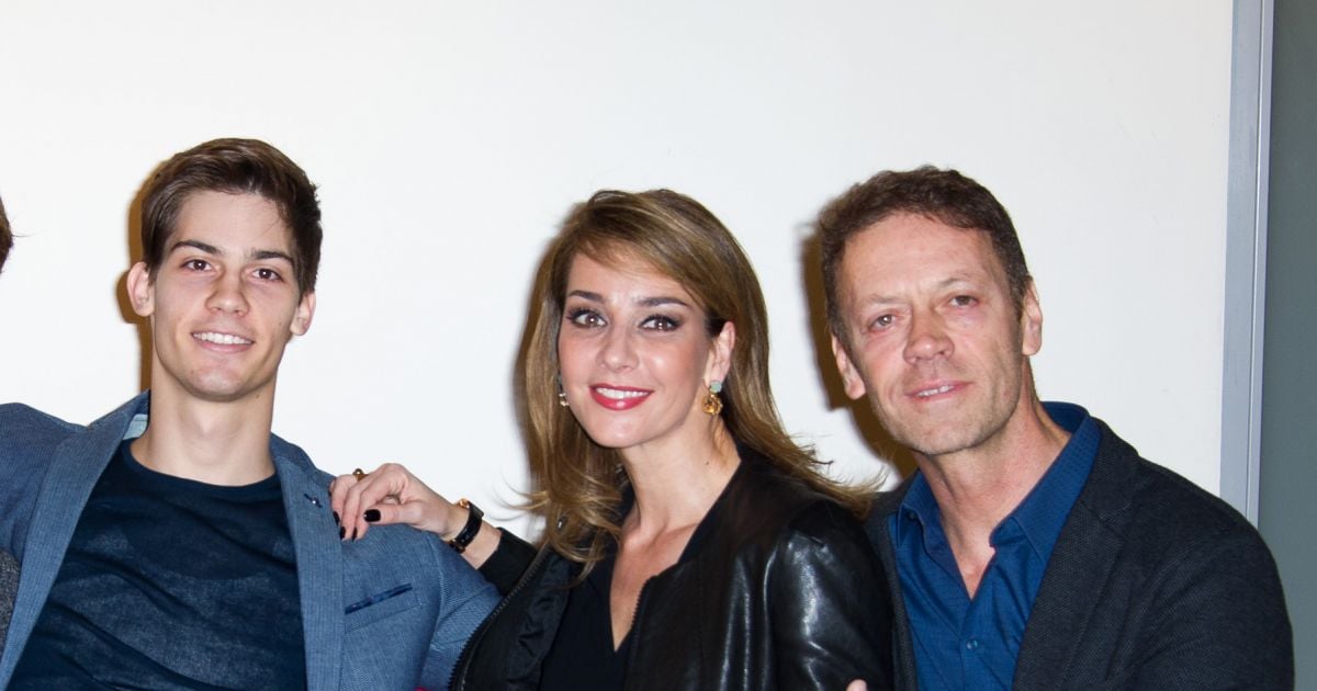 Rocco Siffredi, sa femme Rozsa Tassi-Siffredi et leur fils Lorenzo - Photoc...