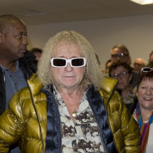 Michel Polnareff - Inauguration du centre culturel Michel Polnareff à Fontenay-Trésigny le 25 novembre 2016