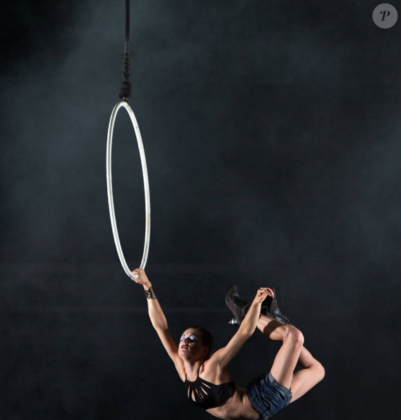 Lisa Skinner lors d'un show pour le Cirque du Soleil. Photo publiée sur sa page Facebook, le 10 avril 2016