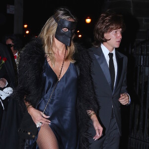 Heidi Klum et son compagnon Vito Schnabel à New York le 29 octobre 2016.