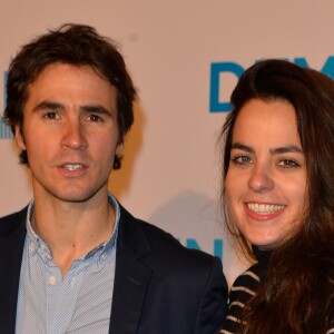 Anouchka Delon et son compagnon Julien Dereims - Avant première du film "Demain tout commence" au Grand Rex à Paris le 28 novembre 2016. © Coadic Guirec/Bestimage