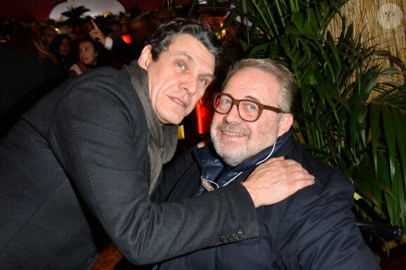 Marc Lavoine, Dominique Segall - Avant première du film "Demain tout commence" au Grand Rex à Paris le 28 novembre 2016. © Coadic Guirec/Bestimage