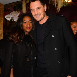 Vincent Cerutti et sa compagne Hapsatou Sy - Avant première du film "Demain tout commence" au Grand Rex à Paris le 28 novembre 2016. © Coadic Guirec/Bestimage