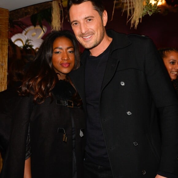 Vincent Cerutti et sa compagne Hapsatou Sy - Avant première du film "Demain tout commence" au Grand Rex à Paris le 28 novembre 2016. © Coadic Guirec/Bestimage