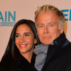 Franck Dubosc et sa femme Danièle - Avant première du film "Demain tout commence" au Grand Rex à Paris le 28 novembre 2016. © Coadic Guirec/Bestimage