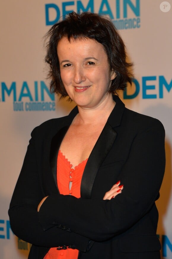 Anne Roumanoff - Avant première du film "Demain tout commence" au Grand Rex à Paris le 28 novembre 2016. © Coadic Guirec/Bestimage