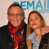 Philippe Lavil et sa fille Lola - Avant première du film "Demain tout commence" au Grand Rex à Paris le 28 novembre 2016. © Coadic Guirec/Bestimage