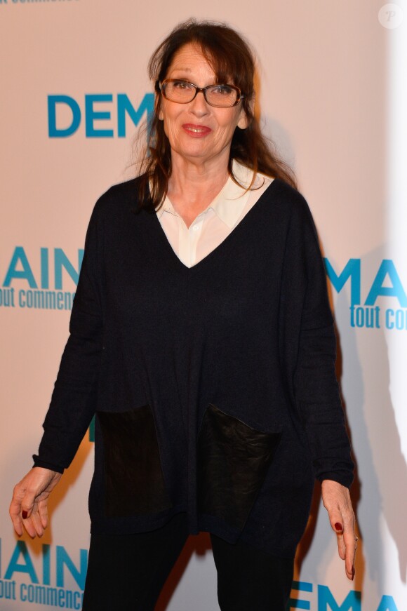 Chantal Lauby - Avant première du film "Demain tout commence" au Grand Rex à Paris le 28 novembre 2016. © Coadic Guirec/Bestimage