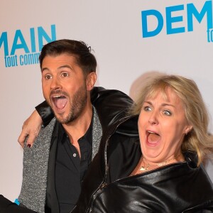 Christophe Beaugrand, Valérie Damidot - Avant première du film "Demain tout commence" au Grand Rex à Paris le 28 novembre 2016. © Coadic Guirec/Bestimage