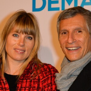 Nagui et sa femme Mélanie Page - Avant première du film "Demain tout commence" au Grand Rex à Paris le 28 novembre 2016. © Coadic Guirec/Bestimage