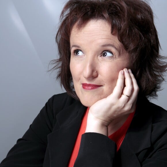 Portrait d'Anne Roumanoff réalisé le 25 septembre 2015.