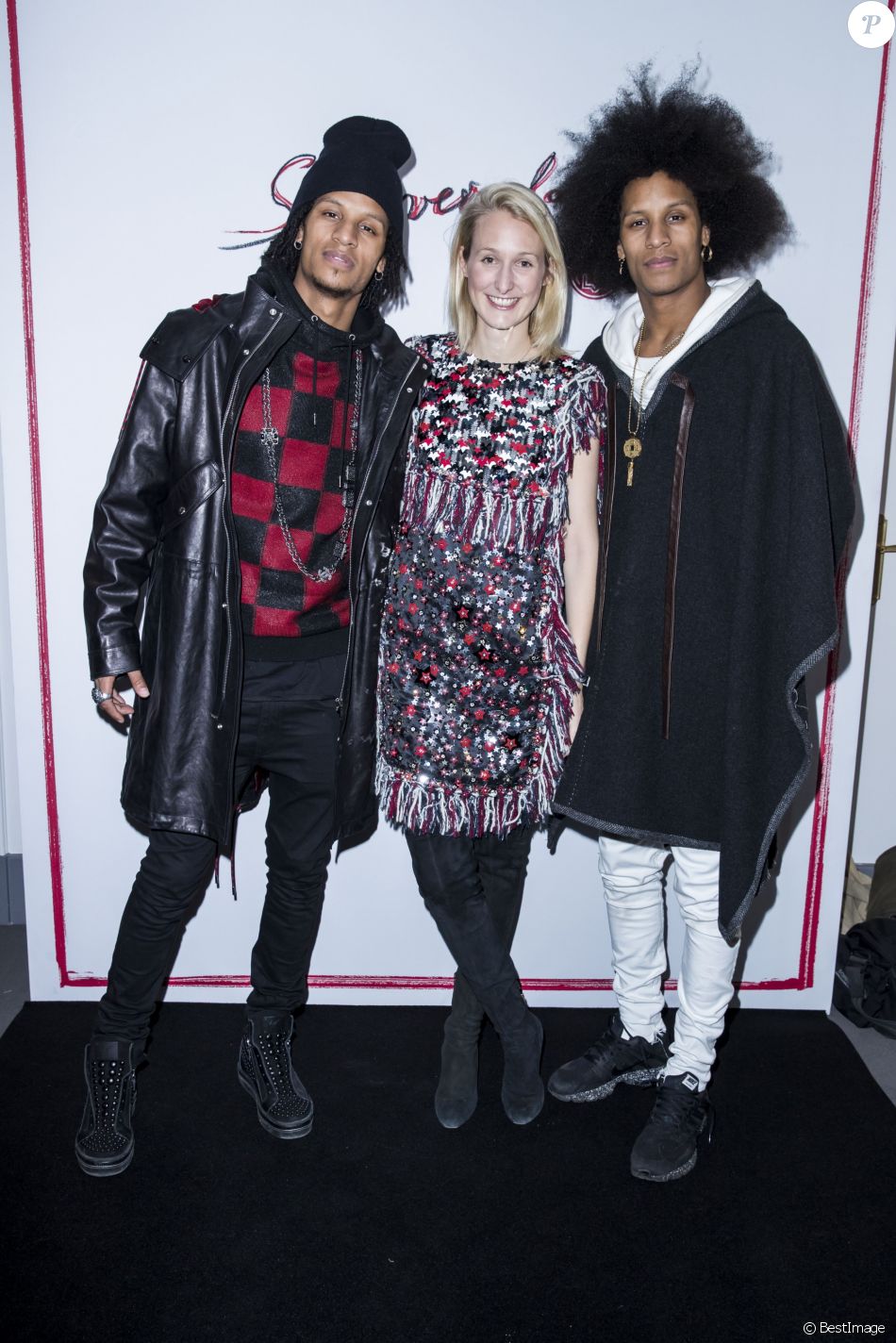 Semi Exclusif Larry Et Laurent Bourgeois Aka Les Twins Avec Candice Pfrunder Au Diner Sauver La Vie Pour La Fondation Descartes Au Pavillon Ledoyen A Paris L Purepeople