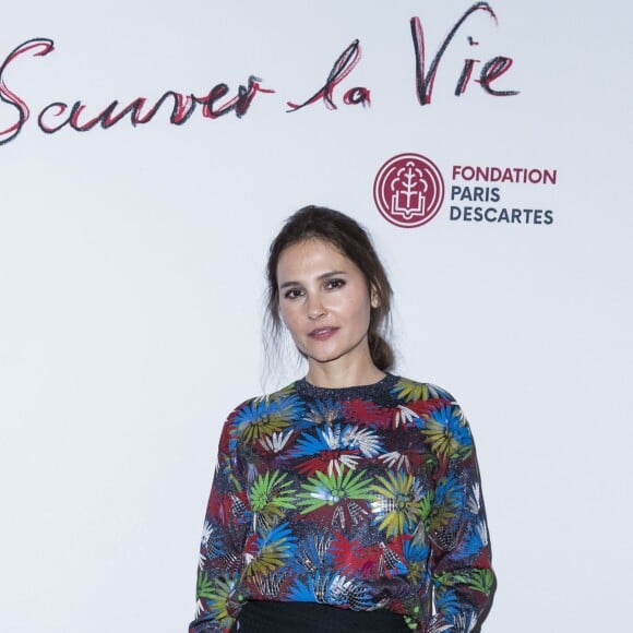 Semi-exclusif - Virginie Ledoyen  au Dîner "Sauver la vie" pour la fondation Descartes au Pavillon Ledoyen à Paris le 30 novembre 2016. © Olivier Borde/Bestimage