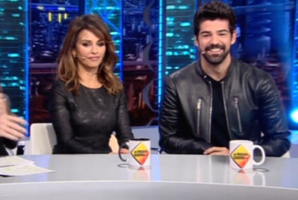 Monica Cruz et Miguel Angel Munoz dans l'émission El Hormiguero, le 30 novembre 2016