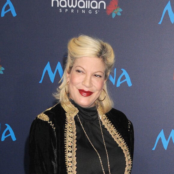 Tori Spelling enceinte - Première du film "Moana" à Los Angeles le 14 novembre 2016.