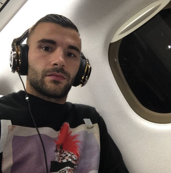 Anthony Lopes, dans un avion en direction du Portugal. Photo postée sur Instagram en novembre 2016.