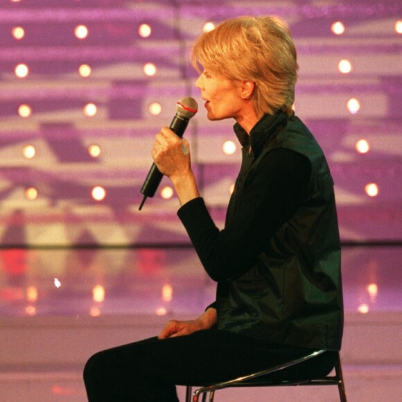 Jacques Dutronc et Françoise Hardy en duo à la télévision en mai 2000.