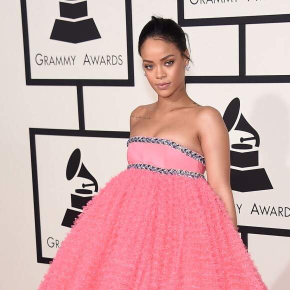 Rihanna - 57ème soirée annuelle des Grammy Awards au Staples Center à Los Angeles, le 8 février 2015.