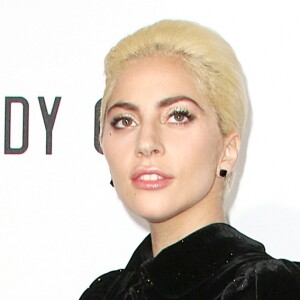 Lady Gaga lors d'un photocall au centre commercial Westfield à Londres, Royaume Uni, le 1er décembre 2016.