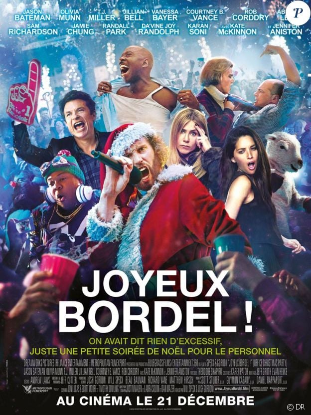 Affiche du film Joyeux bordel, en salles le 21 décembre 2016