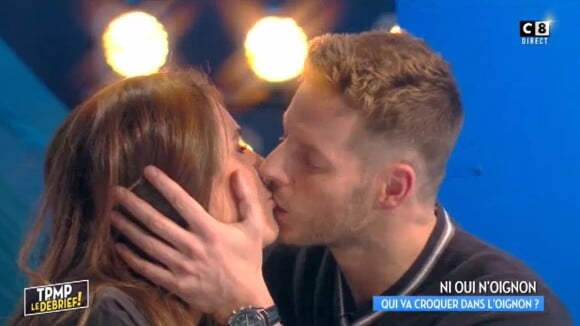 TPMP – Matthieu Delormeau : Tendre baiser avec Valérie Bénaïm