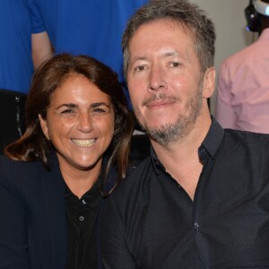 Exclusif - Valérie Bénaïm et Jean-Luc Lemoine lors de la soirée Experience PlayStation VR à Paris, France, le 13 octobre 2016. © Veeren/Bestimage