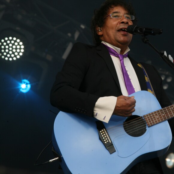 Laurent Voulzy et Alain Souchon en concert à la fête de l' Humanité à la Courneuve le 11 septembre 2016.