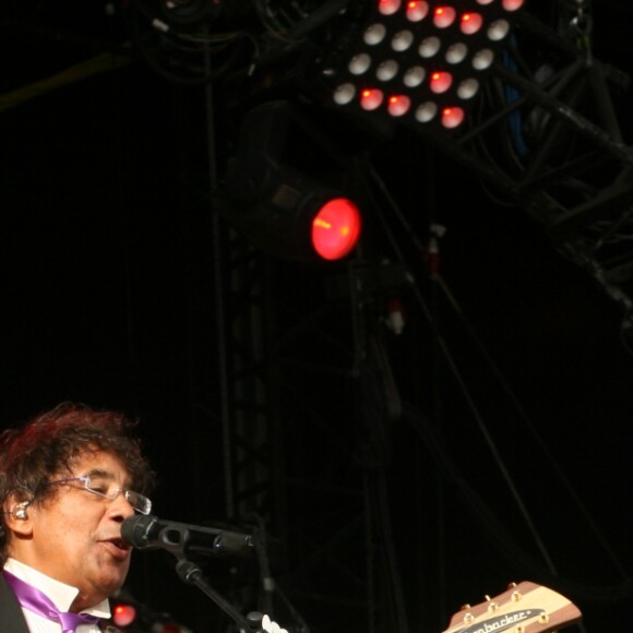 Laurent Voulzy et Alain Souchon en concert à la fête de l' Humanité à la Courneuve le 11 septembre 2016.