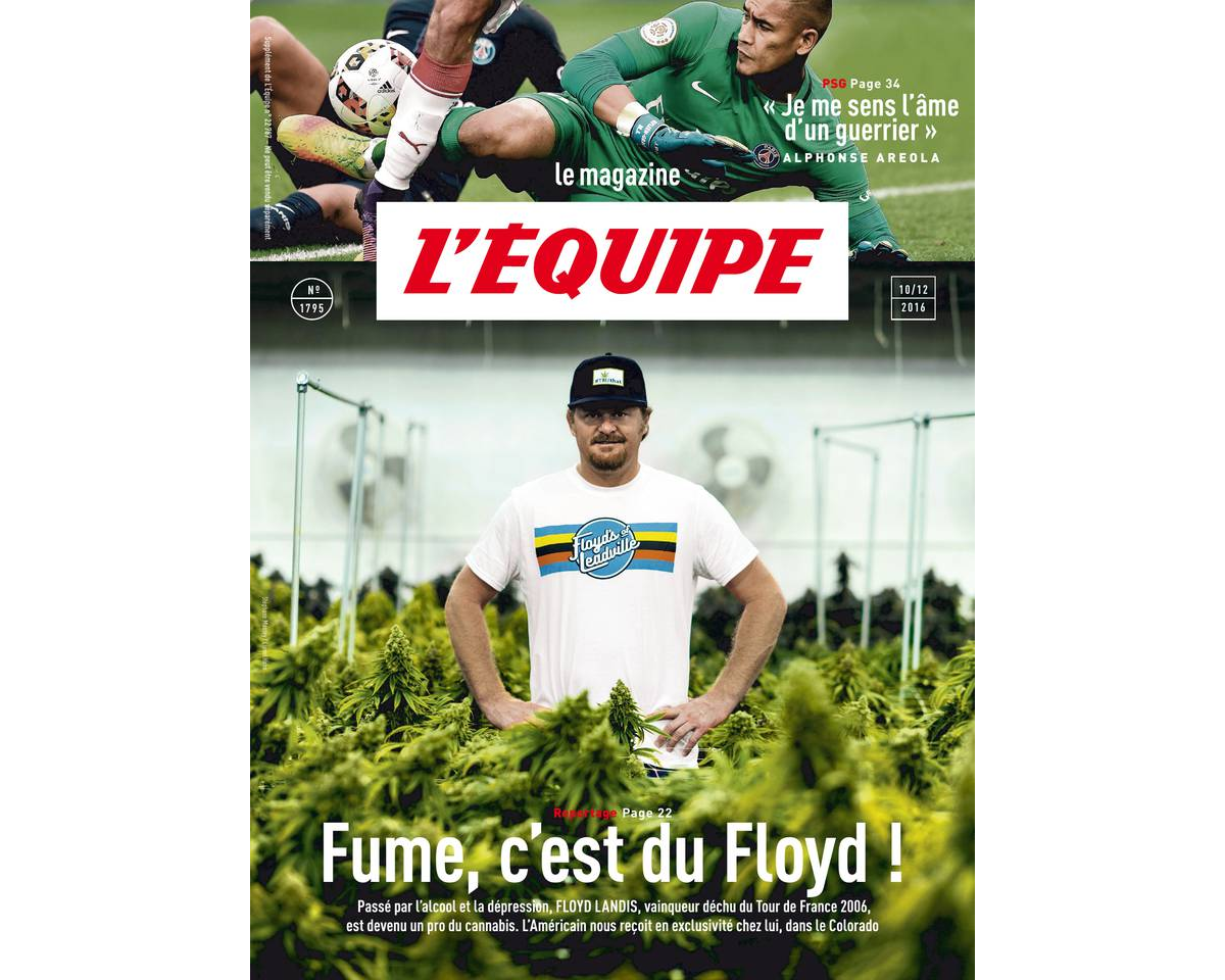 Photo : Couverture de L'Equipe magazine du 9 décembre 2016. - Purepeople